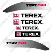 Fits Terex TSR 50 Decal Kit Skid Steer Sticker Replacements - 7 YEAR VINYL