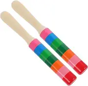 Hoement Educational Percussion Musical Toys Wooden Rhythm Sticks for Boys and Girls Instrument Accessories for Music Learning
