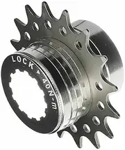 CyclingDeal Conversion Kit Fixie Bike Single Speed Compatible with Shimano Sram Cassette Freewheel Hub Adaptor - for Mountain and Road Bike Gear Cog Spacers 12/13/14/15/16/18 Teeth
