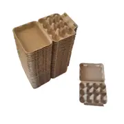 25 X Brown Quail Egg Cartons For 12 Eggs Full Dozen