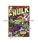 bedroom arrangement ideas 1978 Incredible Hulk Comics metal tin sign