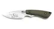 PUMA IP Red Deer, G10 Green, hunting knife 830714 Handmade