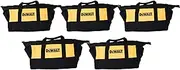 [DEWALT] 11" Yellow and Black Tool Bag Tools/Small Kits (5)