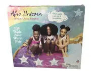 Afro Unicorn 16ft Triple Lane Water Slide