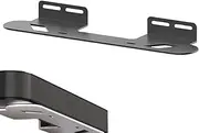 Soundbar Shelf Wall Mount | Under TV Soundbar Mounting Bracket - Remote Control Floating Holder, Carbon Steel Speaker Storage Rack for Living Room