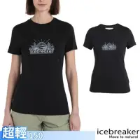 在飛比找momo購物網優惠-【Icebreaker】女 100%美麗諾羊毛 Tech L