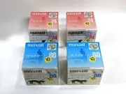 【NEW SEALED x 40】Maxell MD Mini Disc 74 & 80min "burari" MADE IN JAPAN #0574