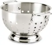 Pasta Strainer Tools and Accessories Stainless Steel Colander 3 Quart Strainer,,