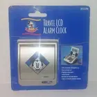 Disney Mickey Mouse Flip Up Travel LCD Alarm Clock New Mickeys World