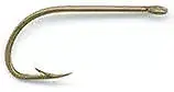 Mustad 92671GL210 92671 #2 10Ct Gold Forged Beak Hook
