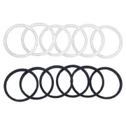 Set of 6 Cup Lid Replacements Silicone Water Bottles Lid Gasket Cup Cover Rings