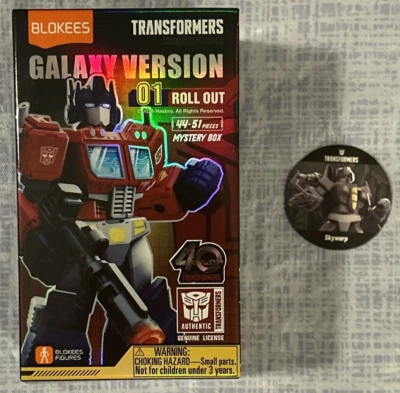 NEW 2024 Blokees Transformers40 YEARS Skywarp Model Figure v1