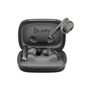 HP Poly Voyager Free 60 Ms with Basic Charge Case, Bt700a, Black,usb-A