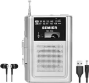 Portable Cassette Player Recorder Am Fm Radio Stereo -Compact Personal Wa