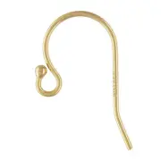 Qty. 14K Gold Filled Ball End Ear Wires JensFindings