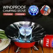 Mini Folding Camping Stove Portable Burner Butane Gas Cooker Outdoor Windproof