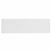 Solf Silicone Keyboard Protective Film Cover White for Desktop Computer