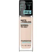 112 Maybelline New York Matte + Poreless Foundation 1 FL OZ PUMP - MAYBELLINE CO