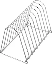 JOINPAYA Vinyl Record Organizer Stand Modern Aesthetic Drying Rack for Vinyl Records Stylish Storage Display for Easy Assembly Stainless Steel Design