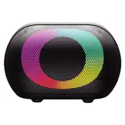 Sway Halo LED IPX5 Splash Resistant 10W Bluetooth Speaker - Black