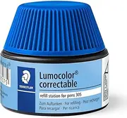 Staedtler Lumocolor Correctable Refill Station 487 05-3 for Correctable 305 Pens - Blue
