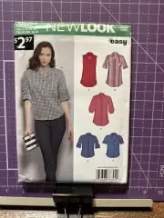 New Look Sewing Pattern 6394 Shirt Misses Size 8-18