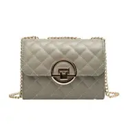 Women PU Leather Flap Crossbody Bags Fashion Small Chain Shoulder Messenger Bag Damiond Lattice Handbags Lady Casual Tote Bags