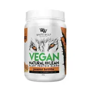 White Wolf Nutrition Vegan Natural+Lean Protein Peanut Brittle 900g