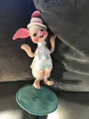 Annalen 10" Man Bunny Easter with Dapper Hat and outfit on Base