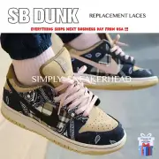 55 INCH OVAL COMPATIBLE SB DUNK REPLACEMENT SHOELACES LACES HIGH LOW SKATEBOARD