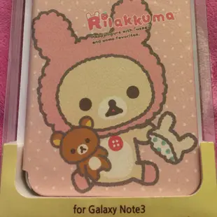 note3手機殼 rilakkuma