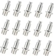 SHERCHPRY 32pcs Track and Field Shoe Nails Sprint Sports Shoes Nail Shoes Nail Accessories Track Spikes Replacements Shoes Spikes Gold Sneakers Short Shoes Nails Metal Equipment Running