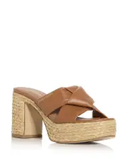 Ferragamo Women's Douglas Espadrille Platform Sandals