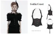 Punk Rave Gothic corset Vest Sexy Steampunk Steam punk rock Gothic Corset vest
