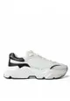 Dolce & Gabbana White Black Low Top Daymaster Sneakers Shoes