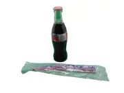 GOP 1992 Republican convention Bush Quayle POTUS unopened coke bottle lanyard 2