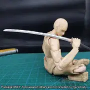 Handmade 1/12 Metal じいじい Sword Weapon Model For 6" figma SHF mafex Figure