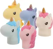 Unicorn Hand Puppet Set Mini Toys Bulk for Halloween Role Play Creative Playtime