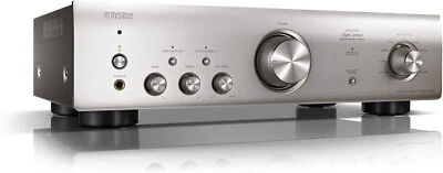 Denon PMA-600NE Pre-Main Amplifier with Blurtooth & Digital Input Premium Silver