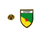 pins pin's flag national badge backpack hat shield world guyane