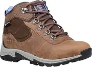 [Timberland] Women’s Mt Maddsen Mid Leather Waterproof Hiking Boot, Medium Brown Full Grain, 7.5