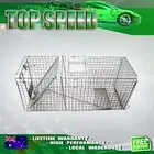 Reusable Medium Animal Trap Cage Fox Koala Mouse Cat Live Catch Safety With Lock