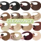 AU CLEARANCE Nano Ring Tip Remy Human Hair Extensions Micro Beads Loop Weft 200g
