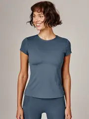 Running Bare Smooth Moves Running Top . Womens Workout Tops.