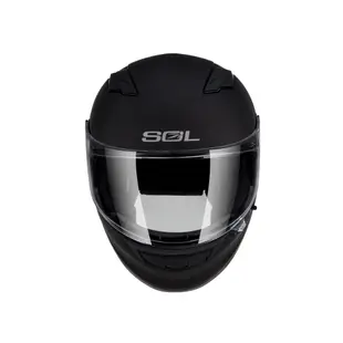 【SOL Helmets】SF-6全罩式安全帽 (素色_素消光黑) ｜ SOL安全帽官方商城