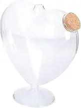 Ciieeo Transparent Landscape Bottle Multifunctional Wishing Bottle Jar with Cork Stopper for DIY Art Decoration and Unique Lightweight and Easy to Carry