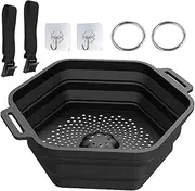 Jubepk Ice Shower Bath | Folable Ice Bath Chiller | Rapid Cooling Portable Ice Bath Barrel, Foldable Silicone Ice Bath Tub Bucket for Bathing