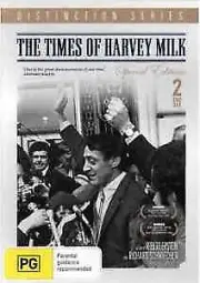 The Times Of Harvey Milk New DVD Region 4 Sealed Distinction Series Documentary