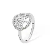 Sterling Silver Sterling silver CZ Tree Of Life Ring