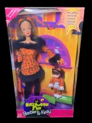 Halloween Fun Barbie & Kelly Dolls Target Shadow Puppets Gift Set